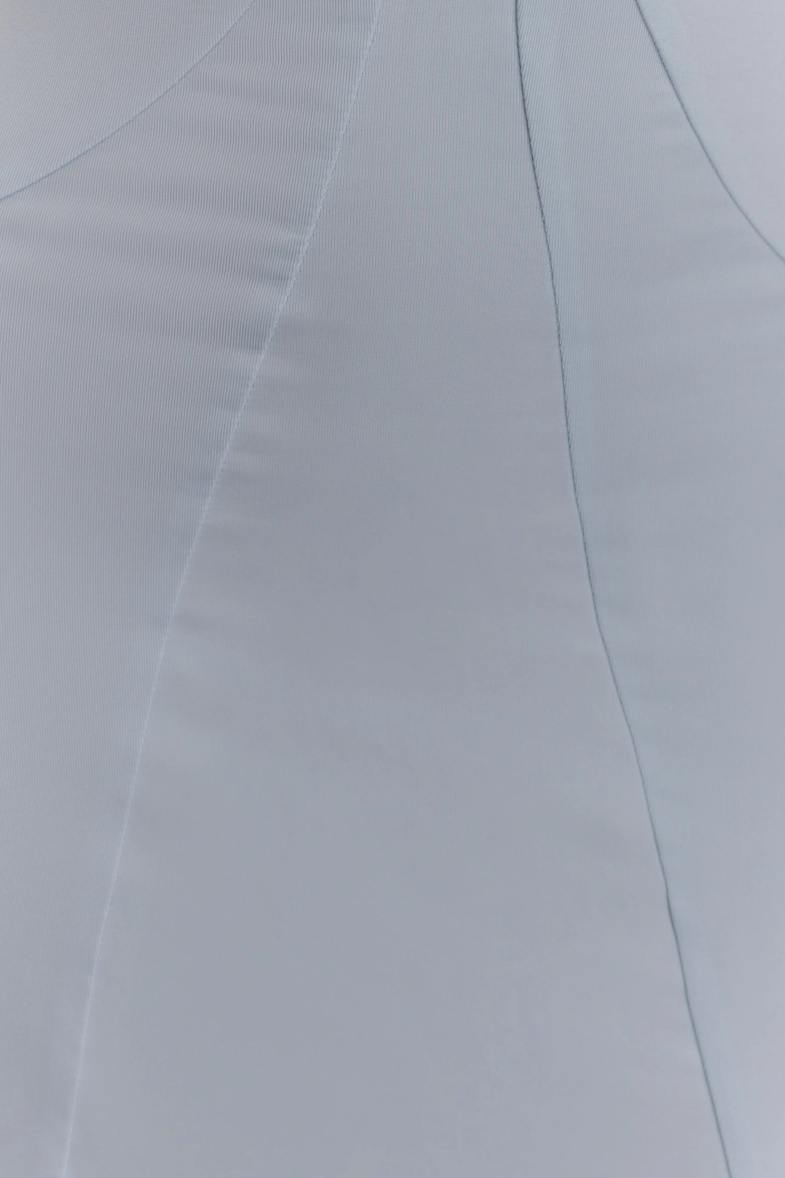 Juliet Slinky Maxi Dress With Scarf - Pale Blue