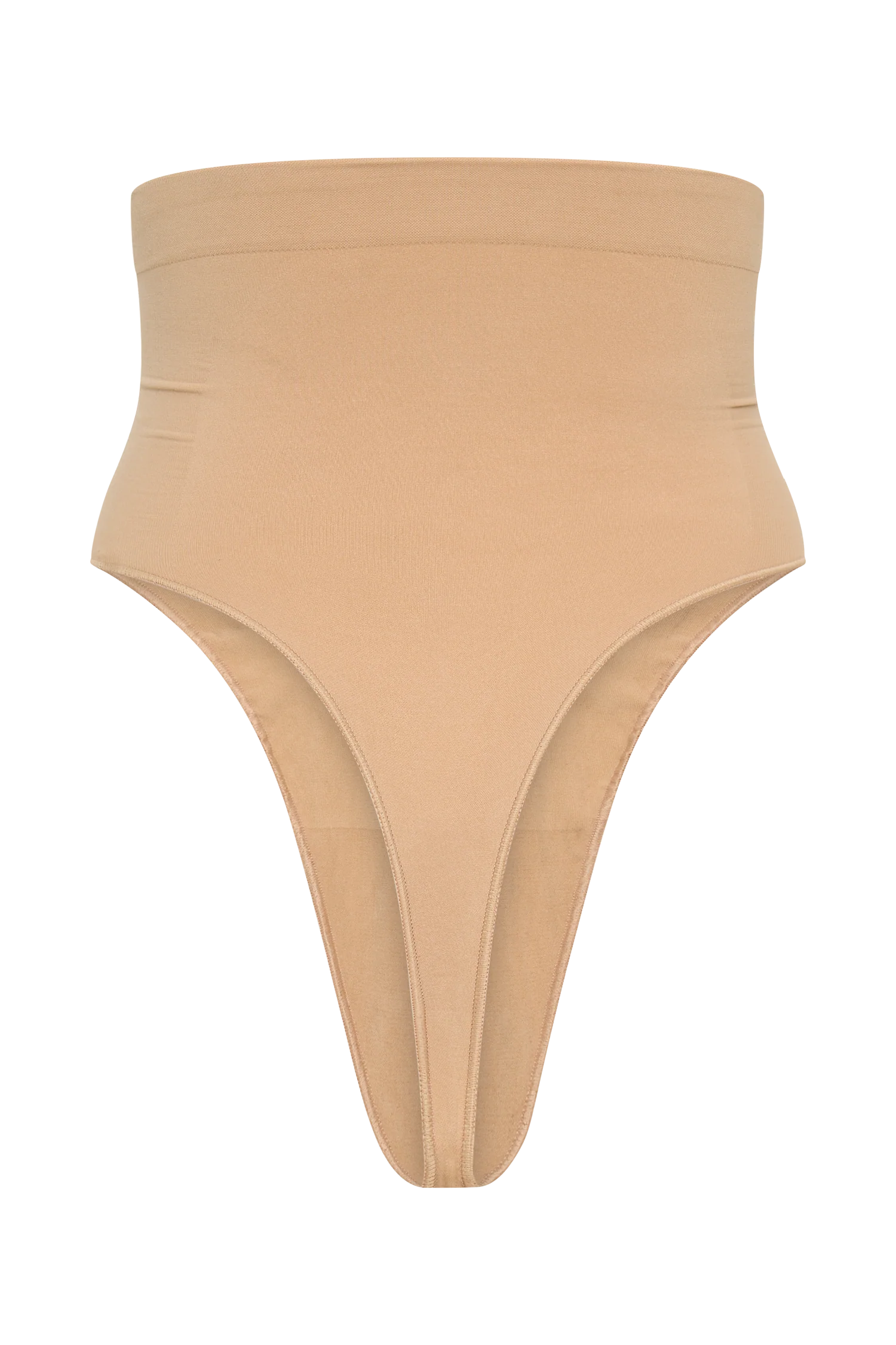 Saria High Waist Shapewear Briefs - Beige