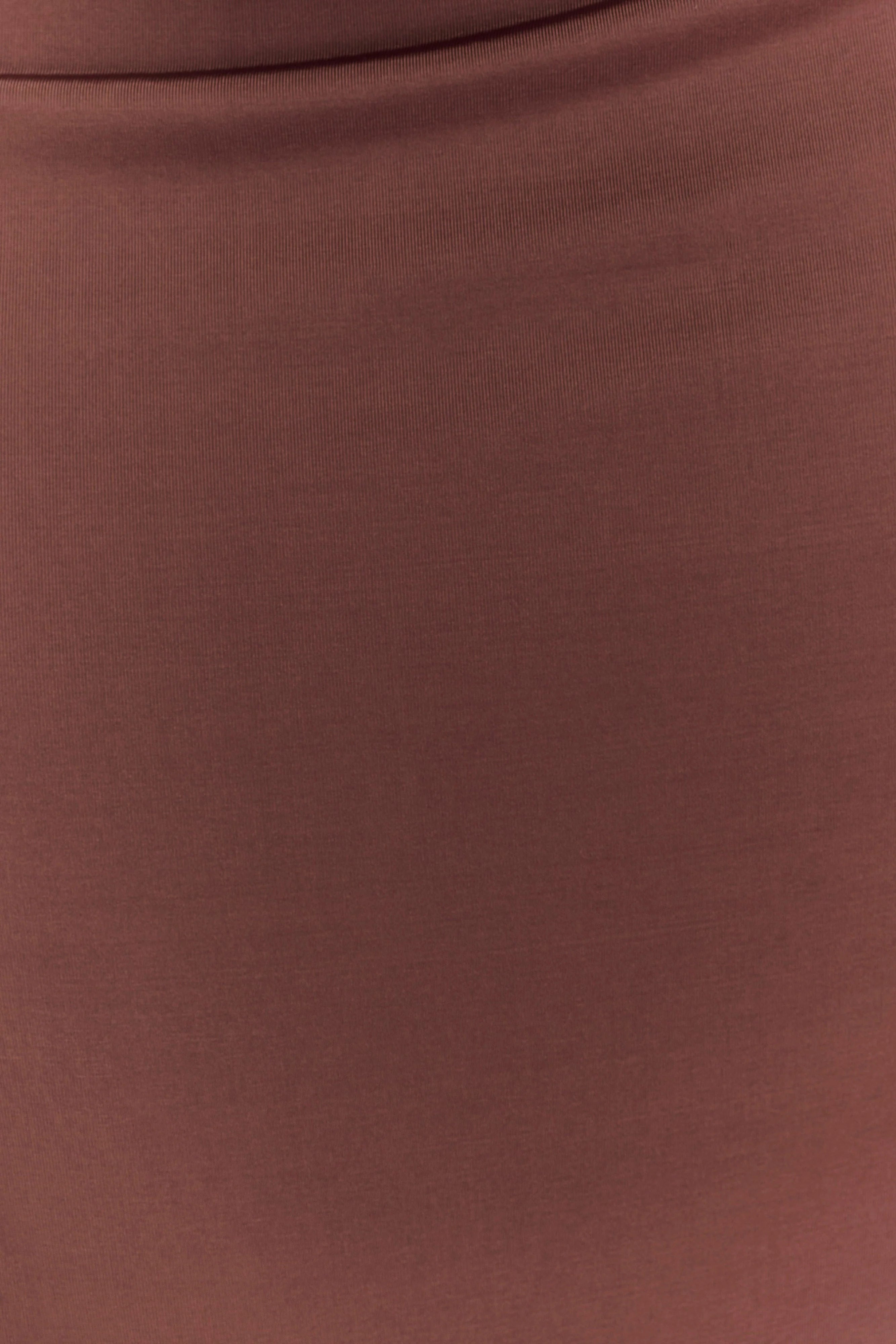 Madison Strapless Slinky Maxi Dress - Chocolate