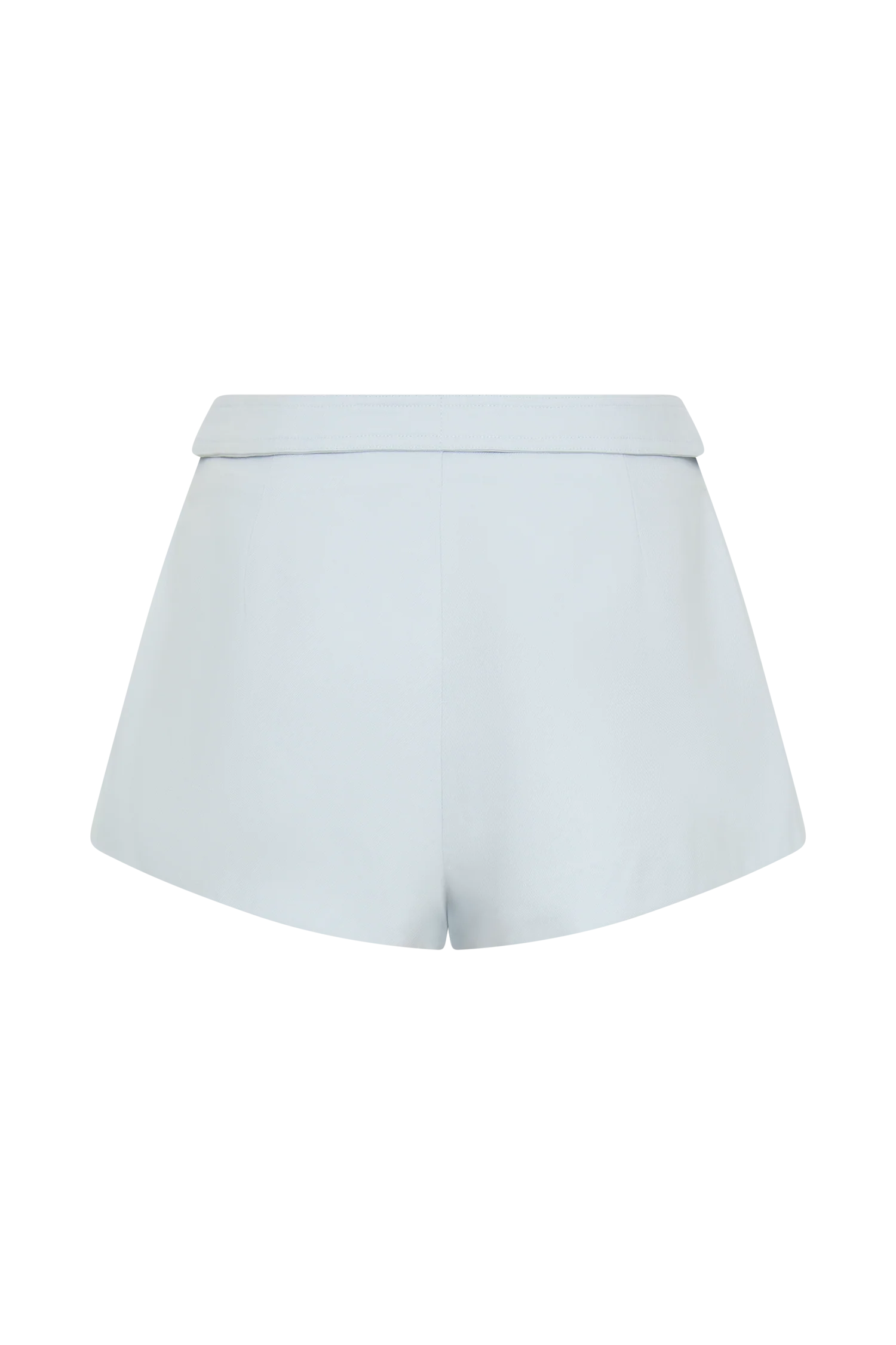 Josephine Cotton Shorts With Waistbands - Ice Blue