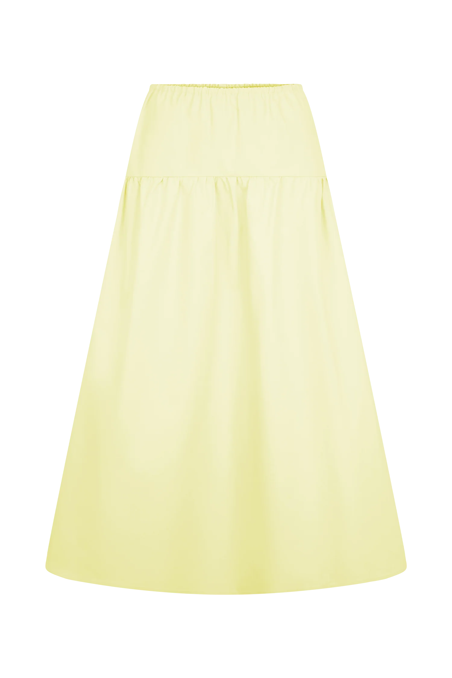 Amirah Midi Skirt - Lemon