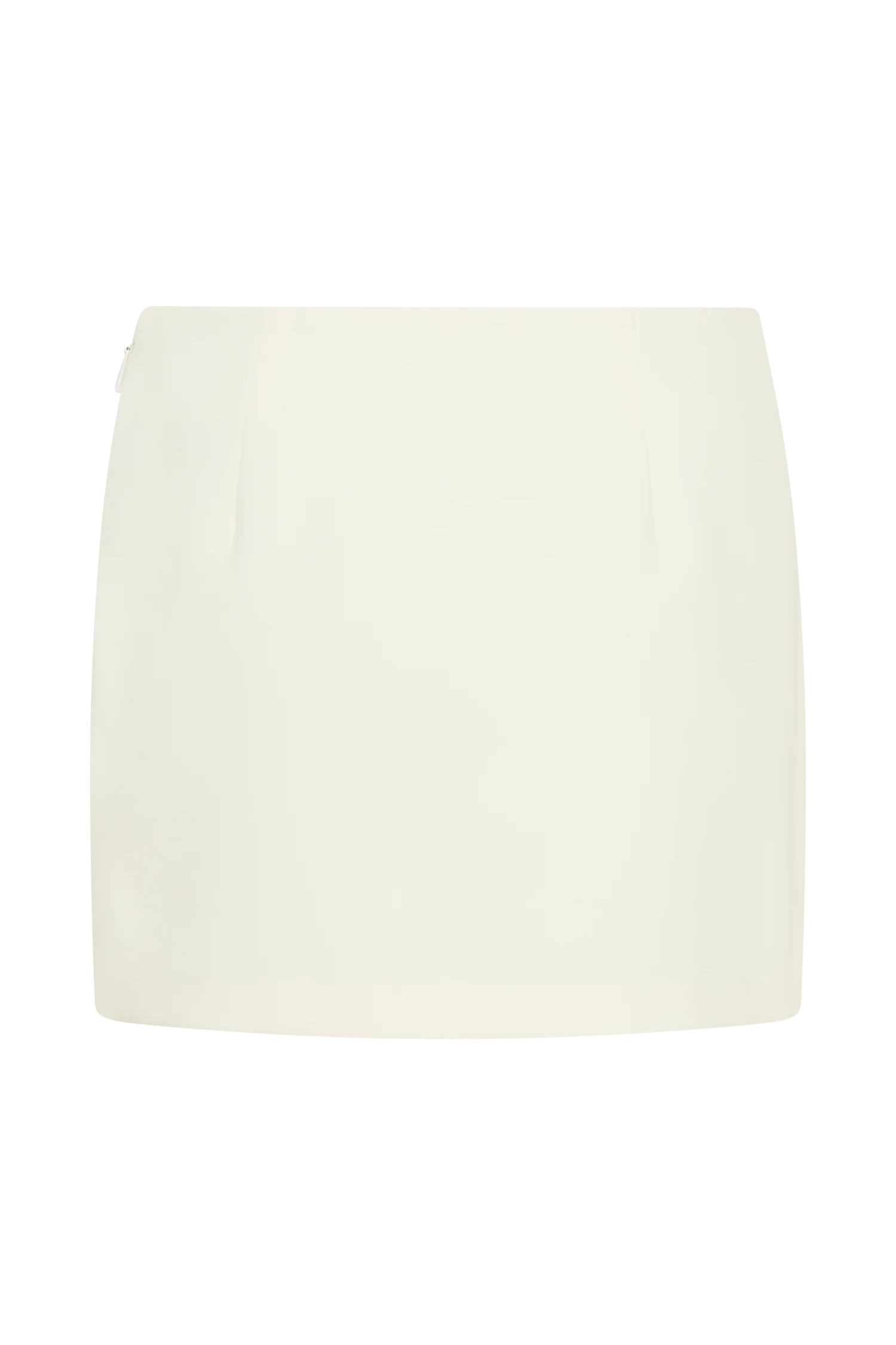 Aisha Suiting Mini Skirt - Ivory