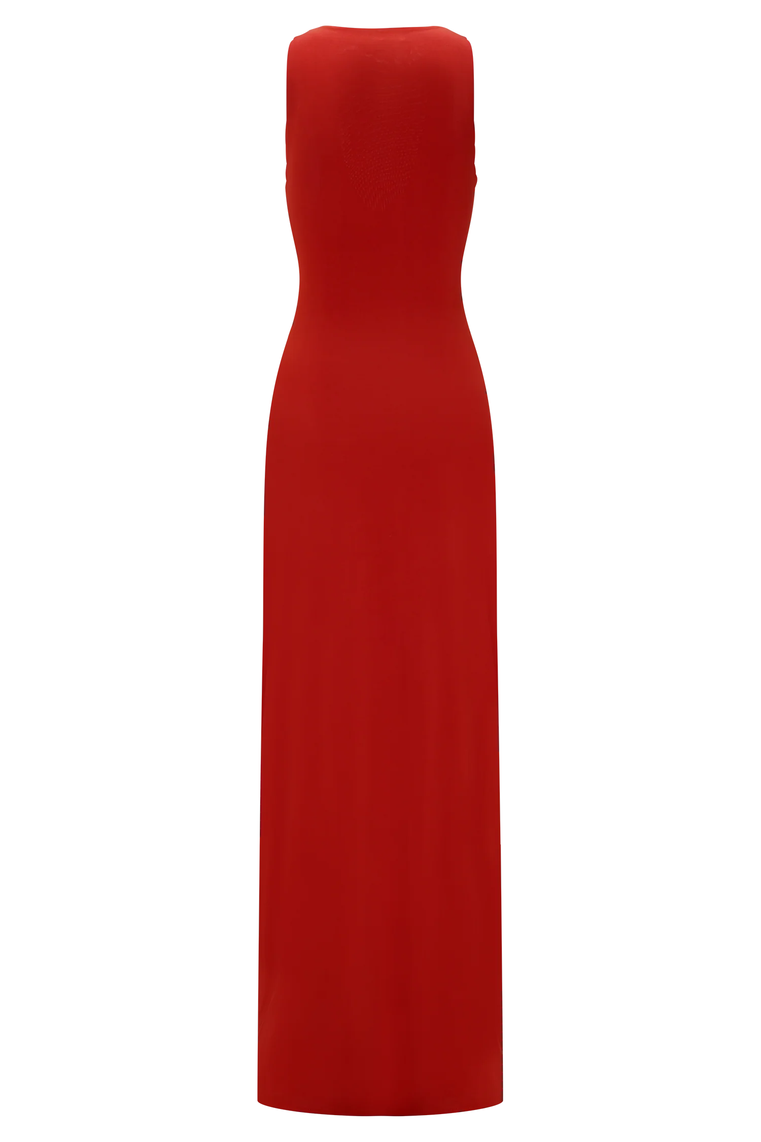 Kaiden Slinky Beaded Maxi Dress - Desert Red