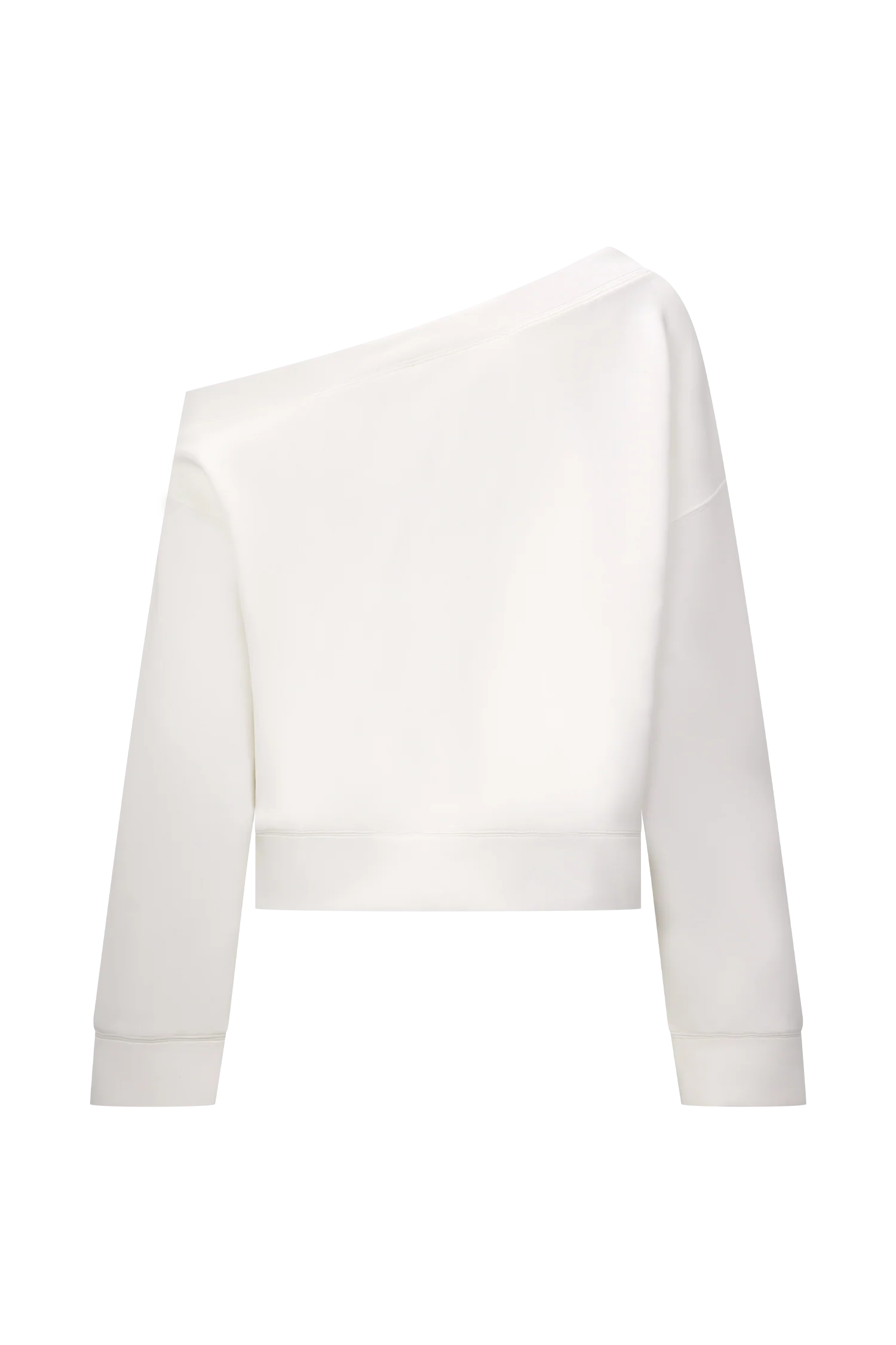 Aiden Slouchy Crew Jumper - Ivory