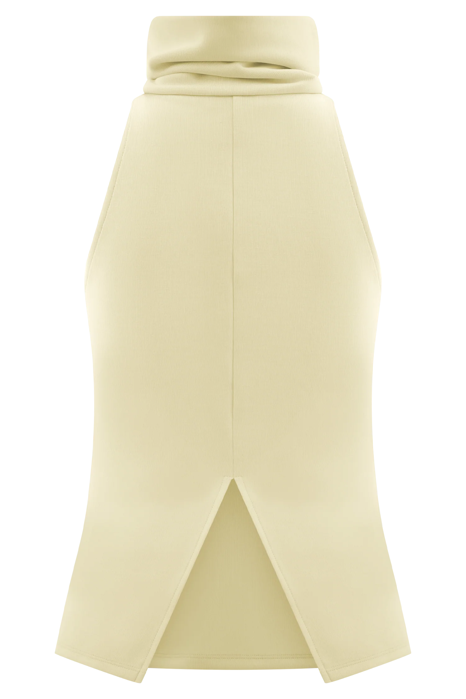 Birdie High Neck Sleeveless Top - Ivory