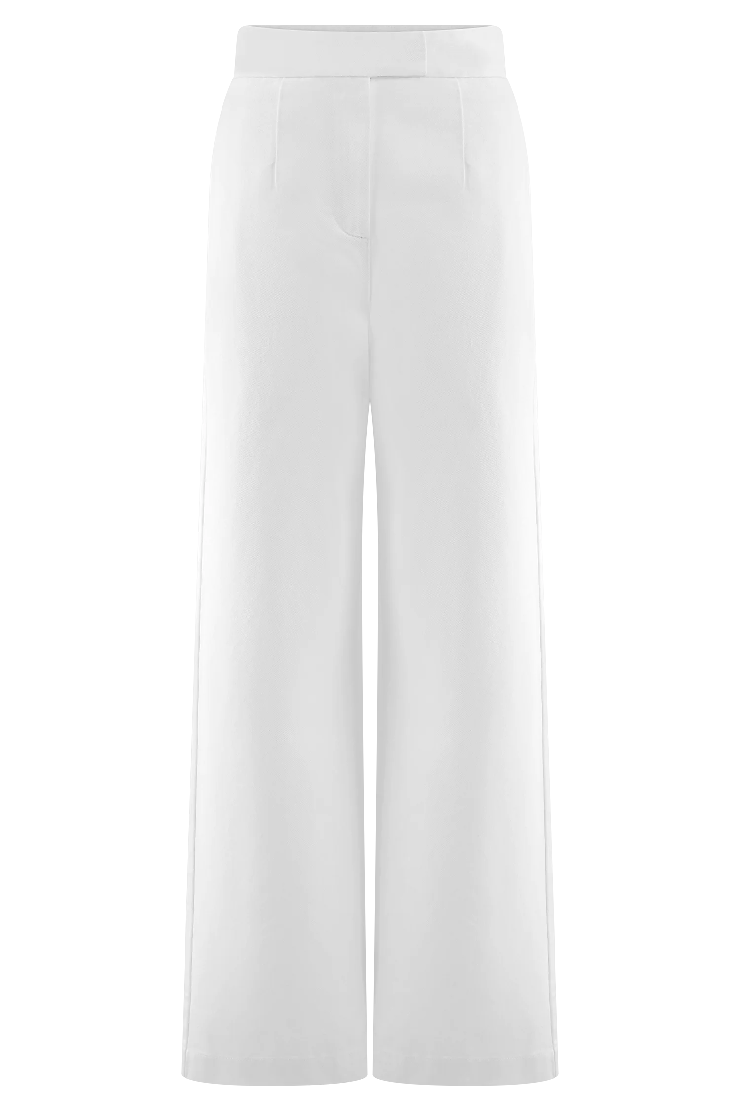 Rayne Wide Leg Denim Jeans - White