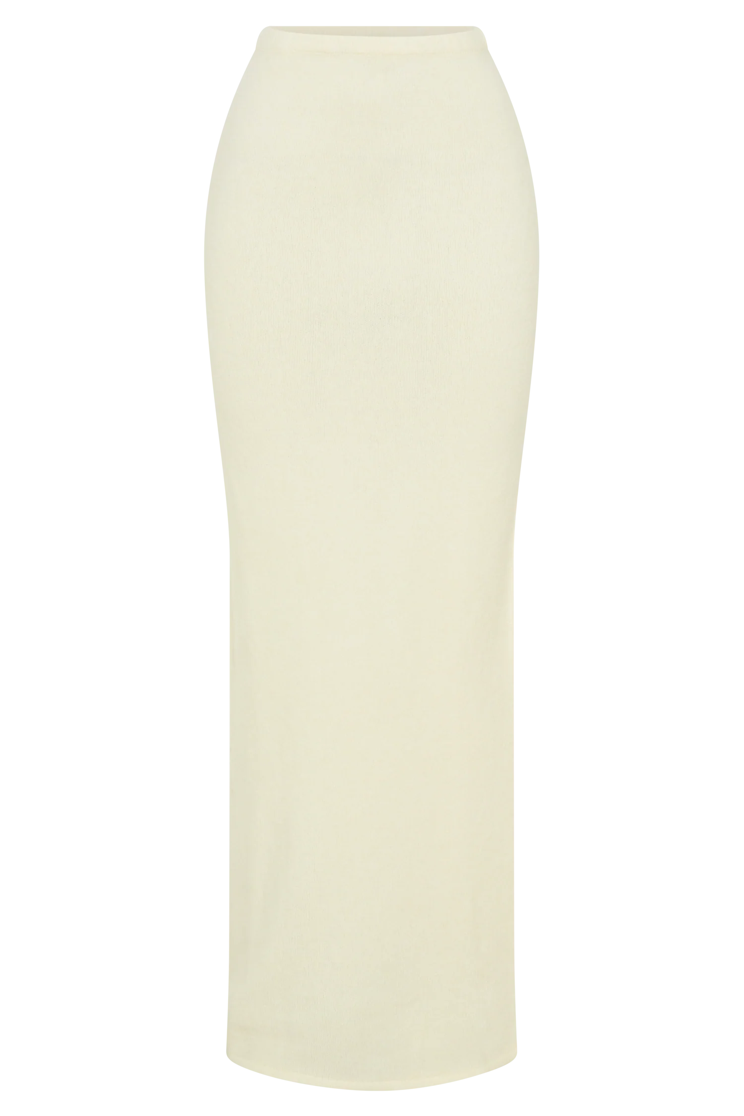 Elise Knit Maxi Skirt - Ivory Marle