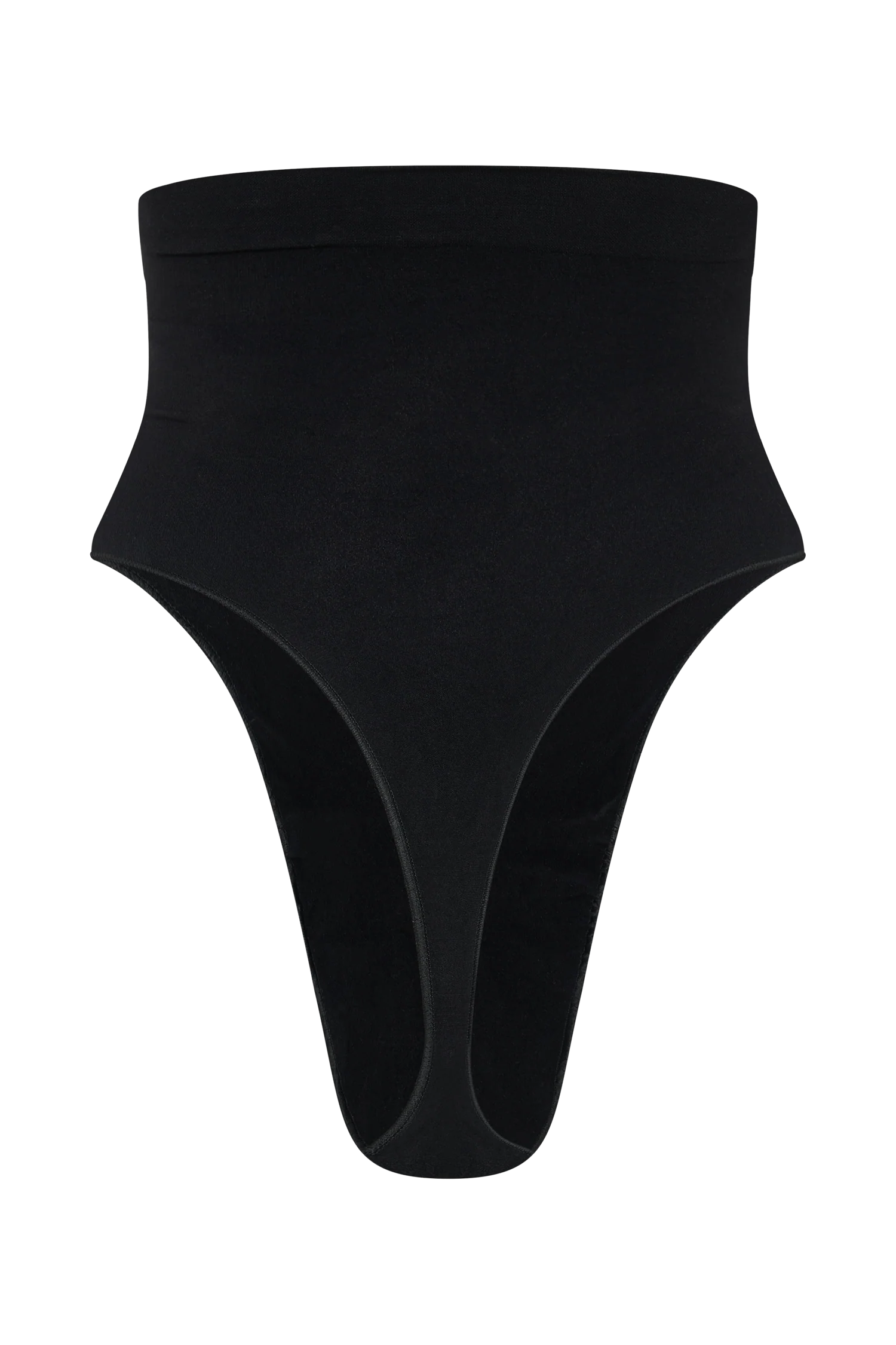 Saria High Waist Shapewear Briefs - Black