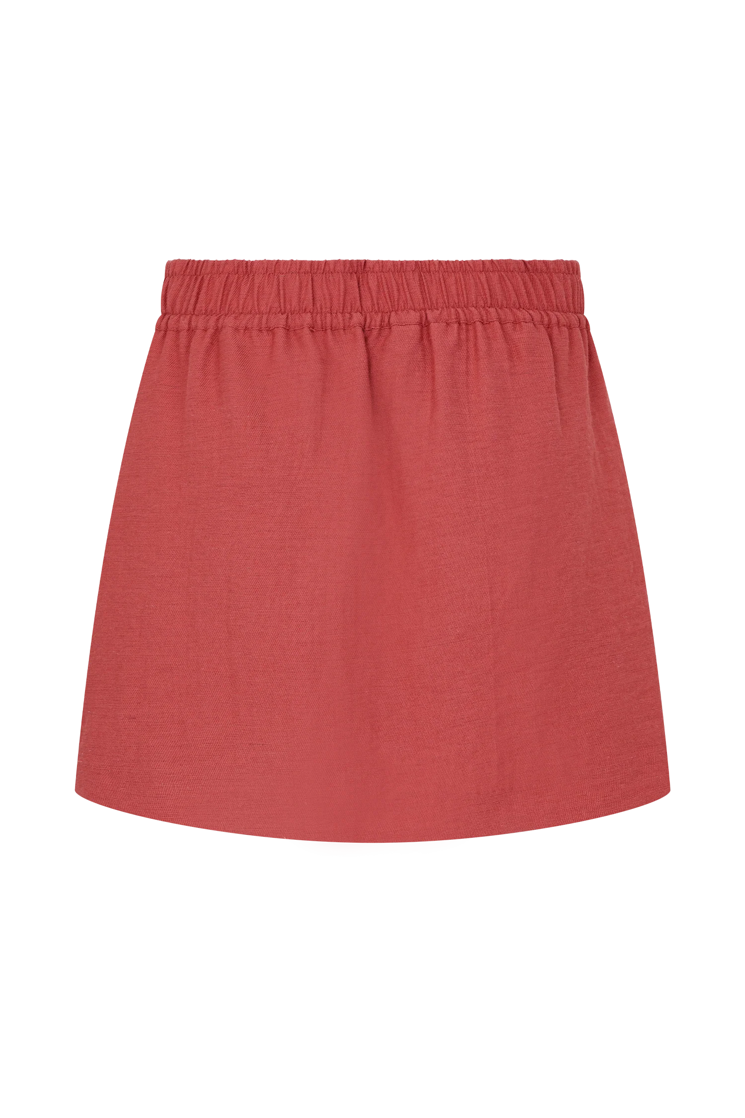 Kallie Linen Skort - Burnt Rose