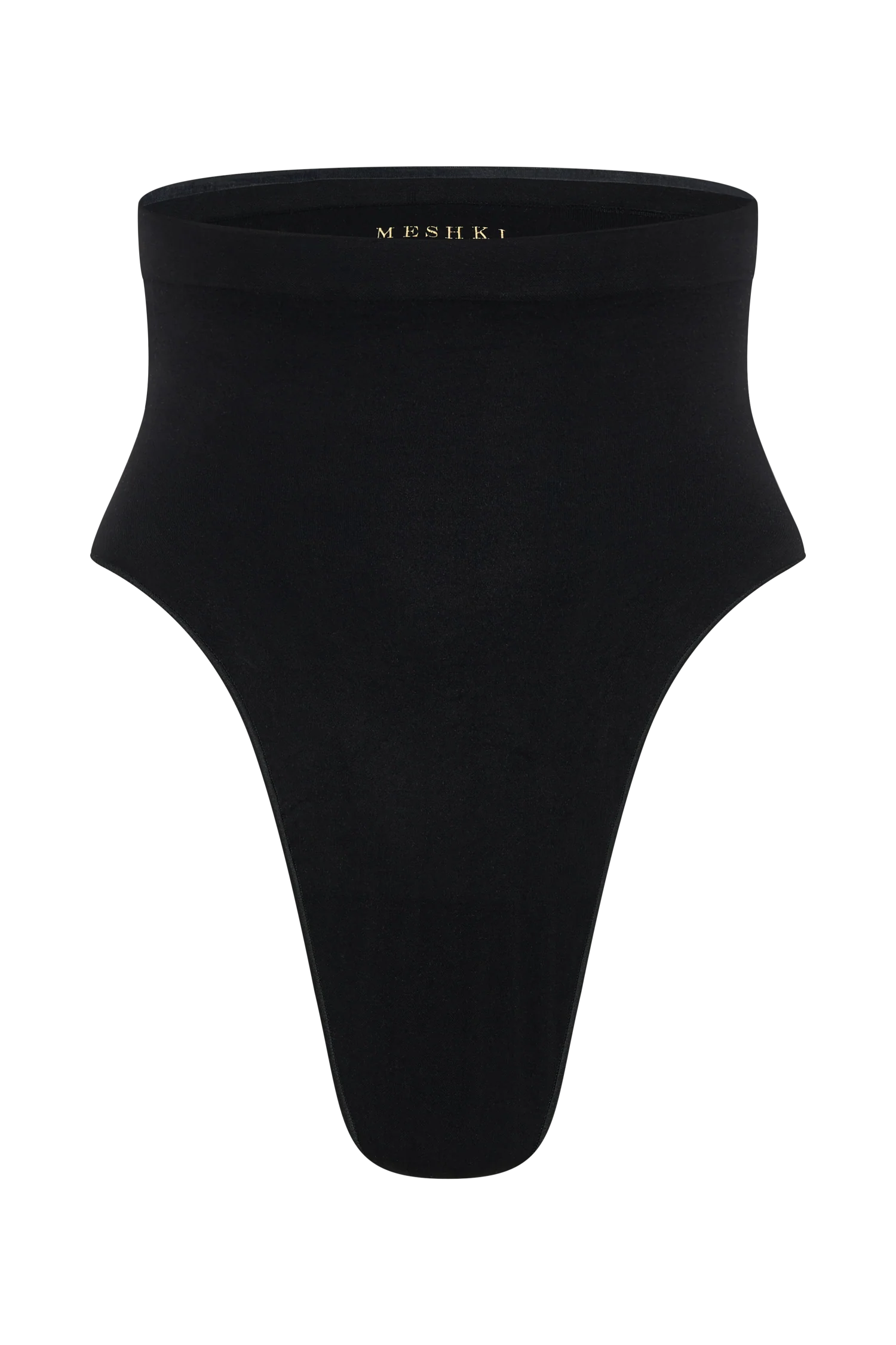 Saria High Waist Shapewear Briefs - Black