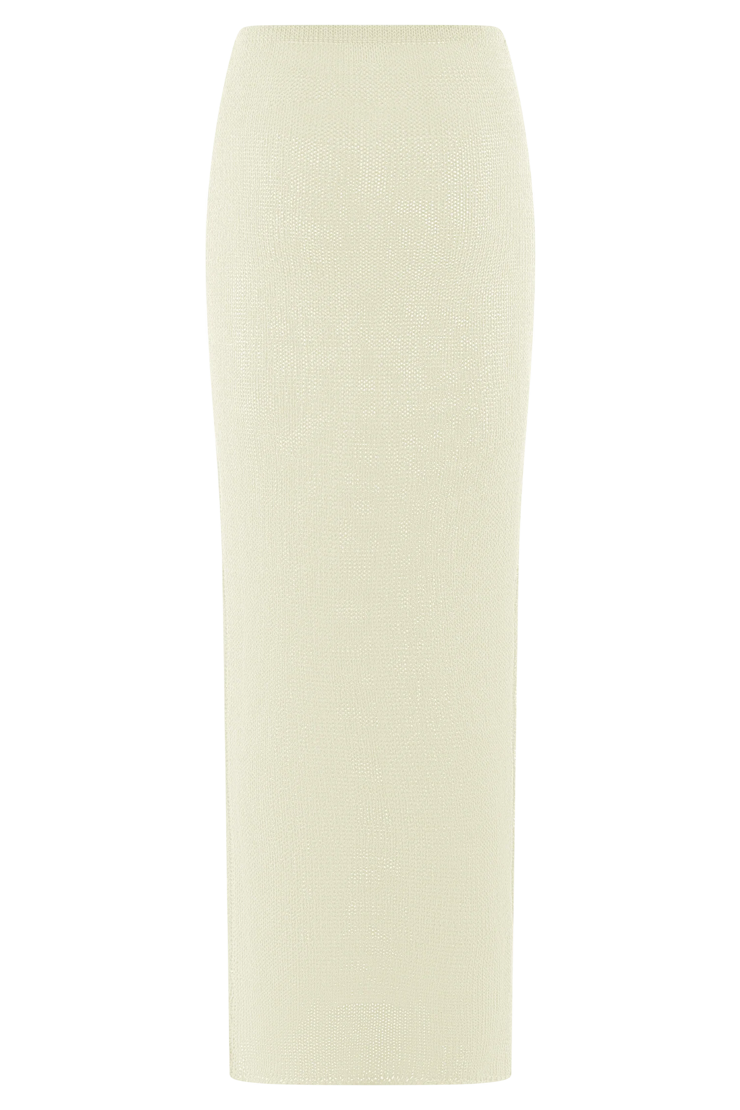 Reagan Knit Maxi Skirt - White