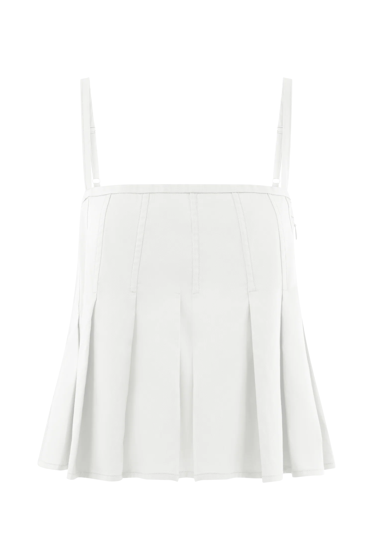 Mae Cotton Top - White