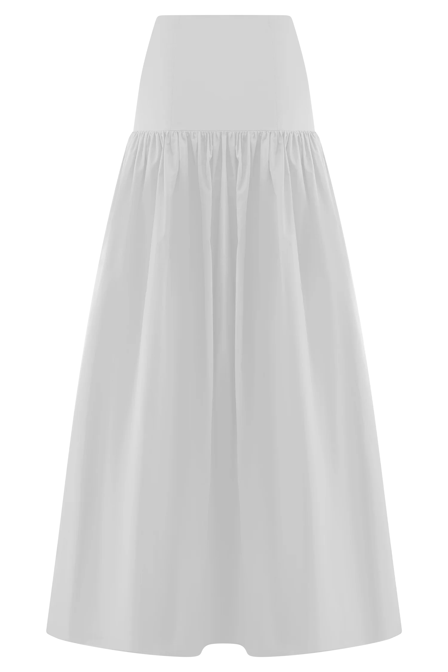 Autumn Maxi Skirt - White