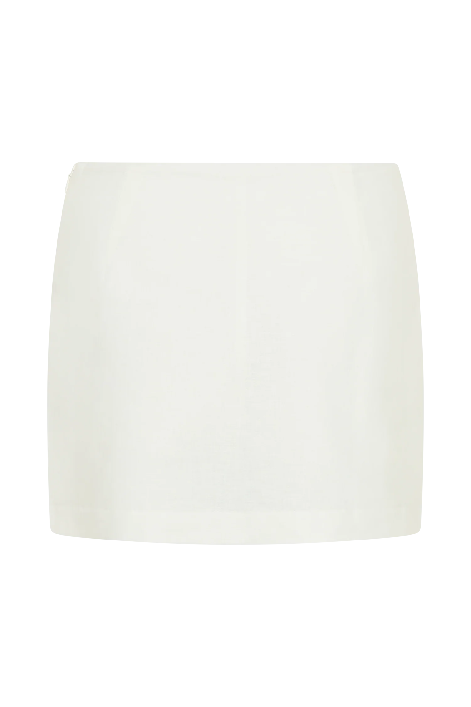 Ciara Linen Mini Skort - White