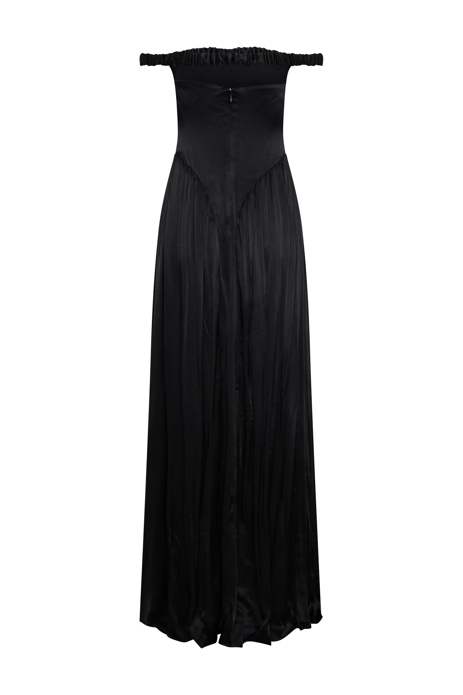 Coco Dropped Waist Maxi Dress - Black