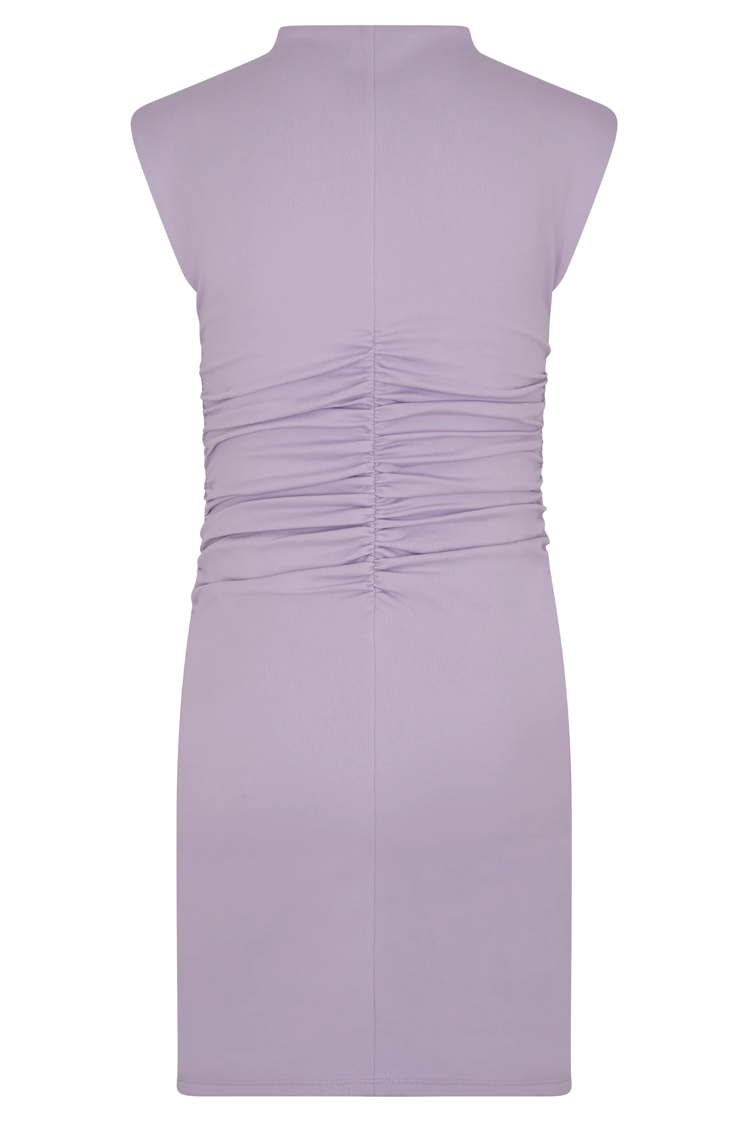 Elliot High Neck Sleeveless Mini Dress - Lilac