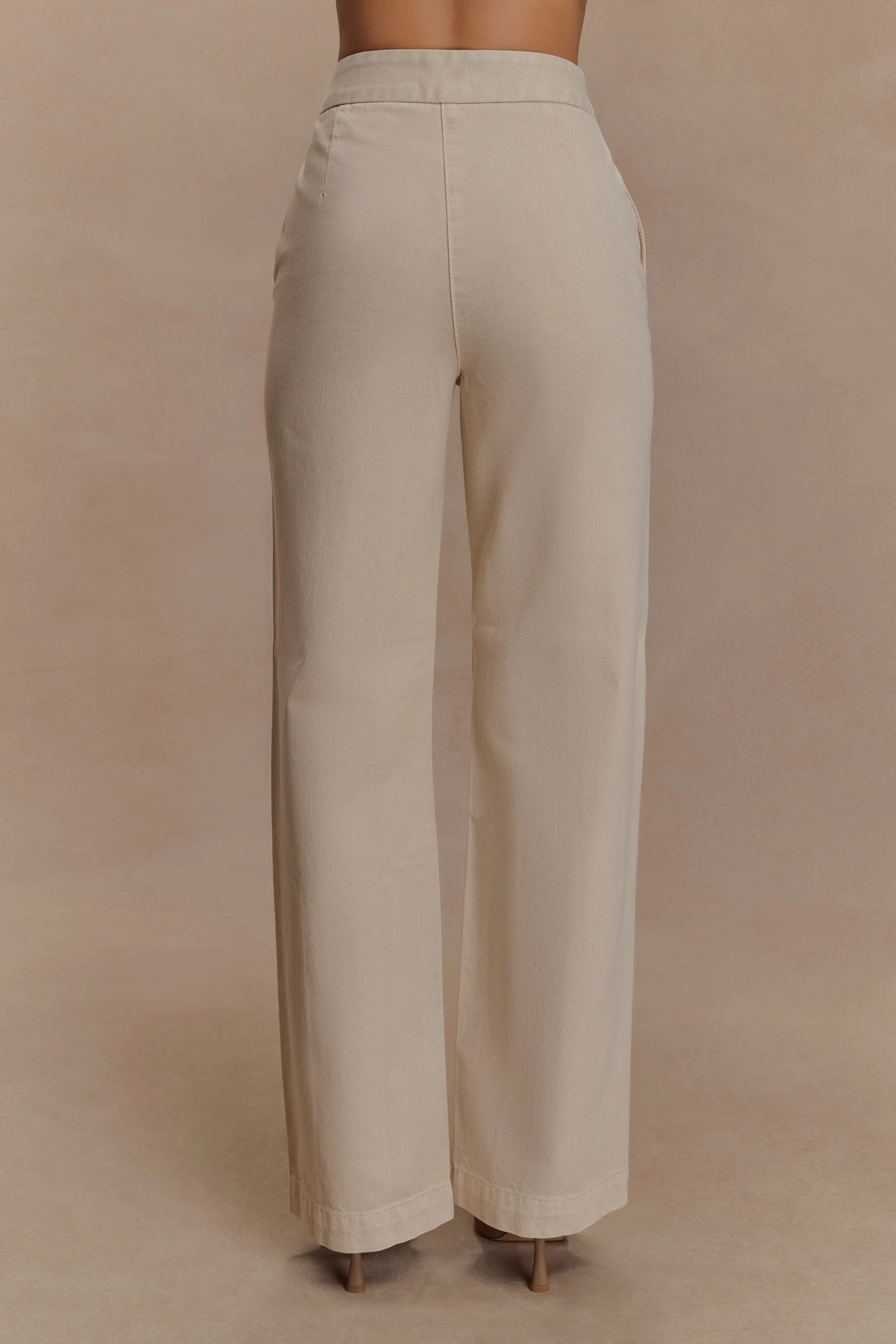 Rayne Wide Leg Denim Jeans - Stone Wash