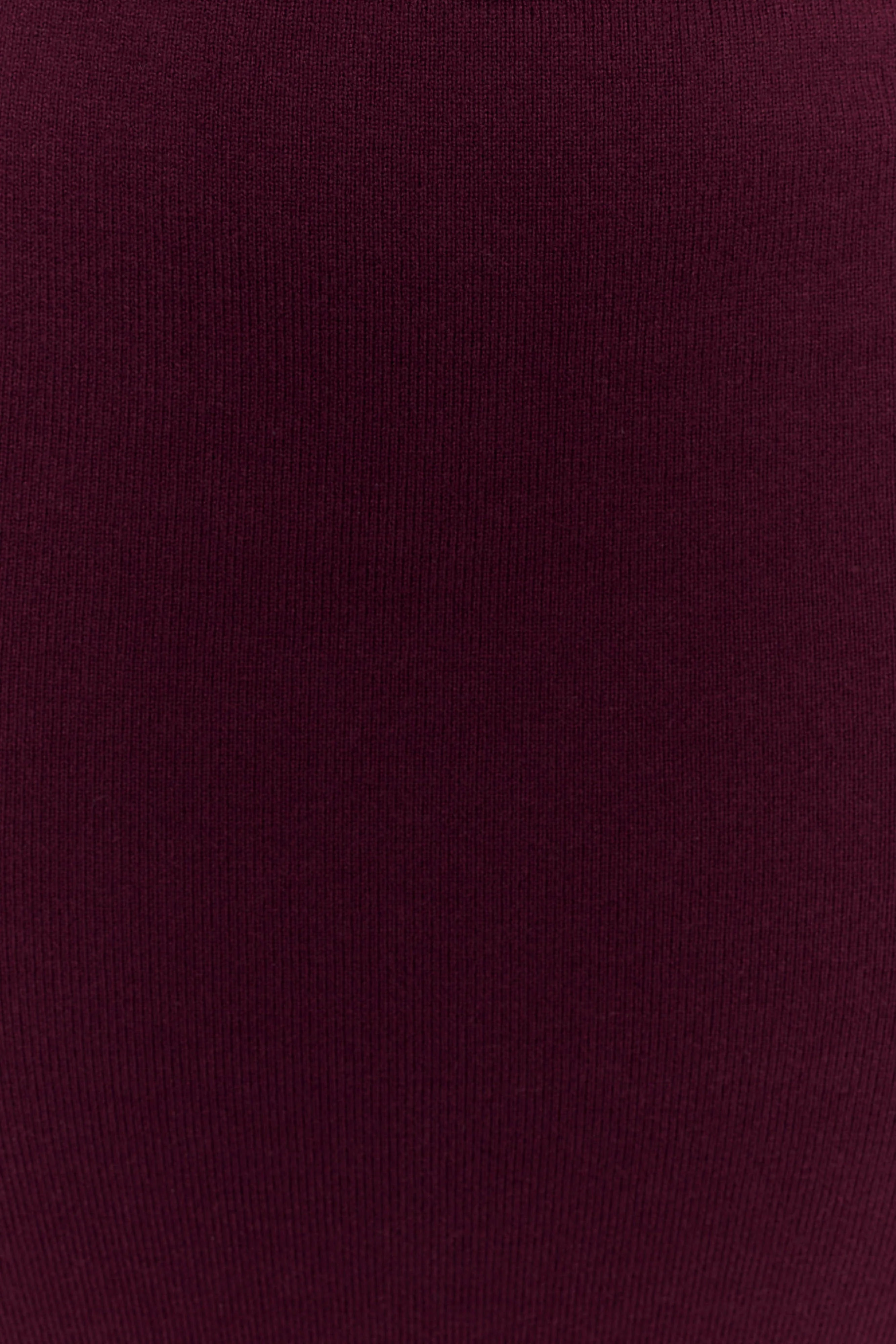 Miles Knit Maxi Skirt - Plum