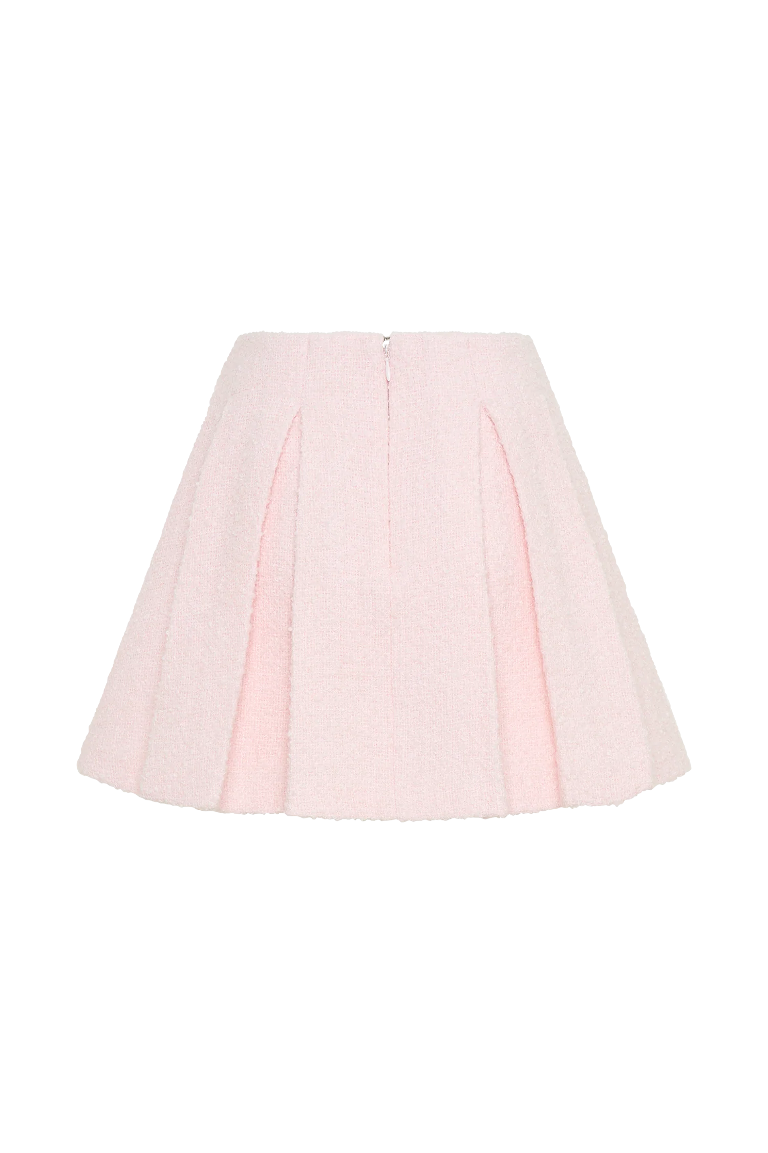 Cleo Boucle Mini Skirt - Powder Pink