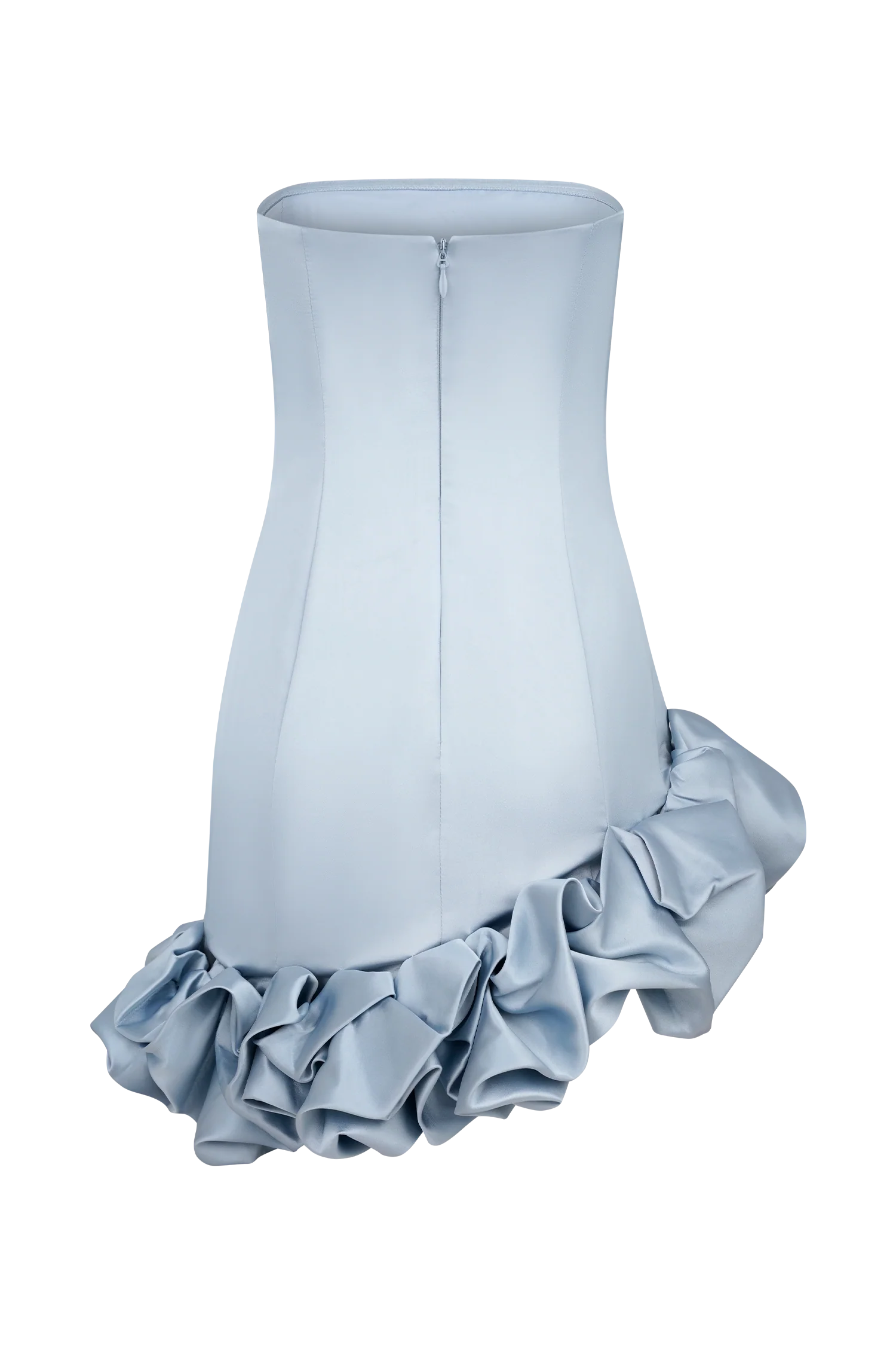 Alba Bubble Mini Dress - Cornflower Blue