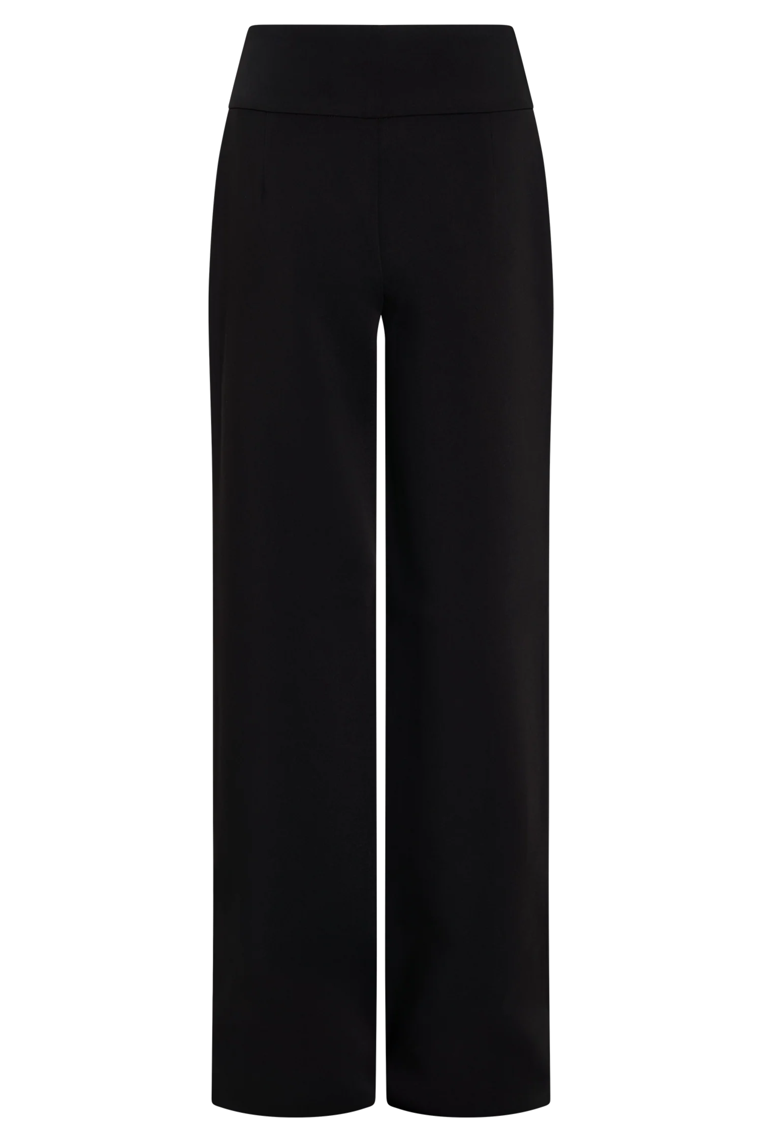 Lindie Straight Leg Suiting Pants - Black