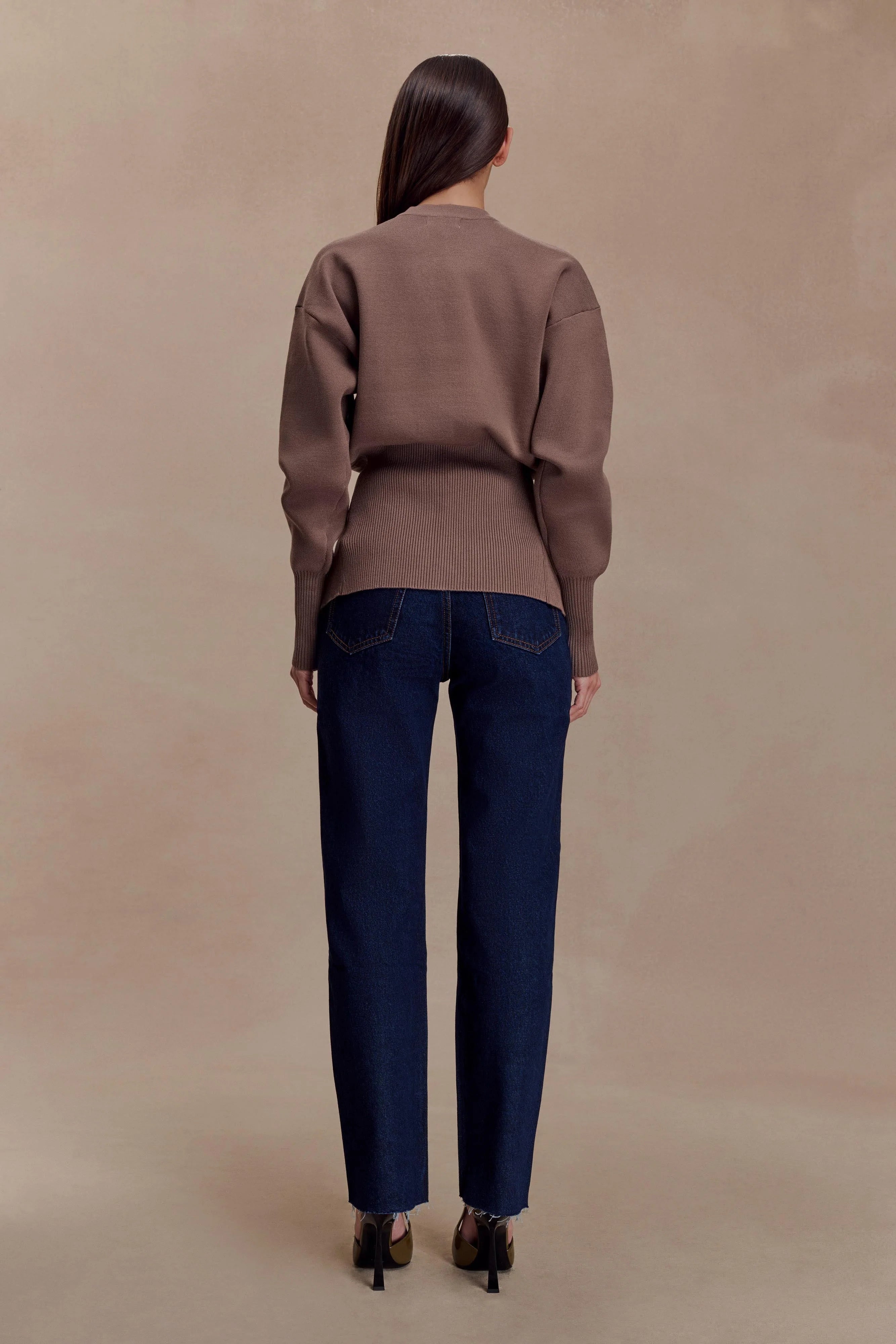 Tina Mom Jean - Indigo Blue