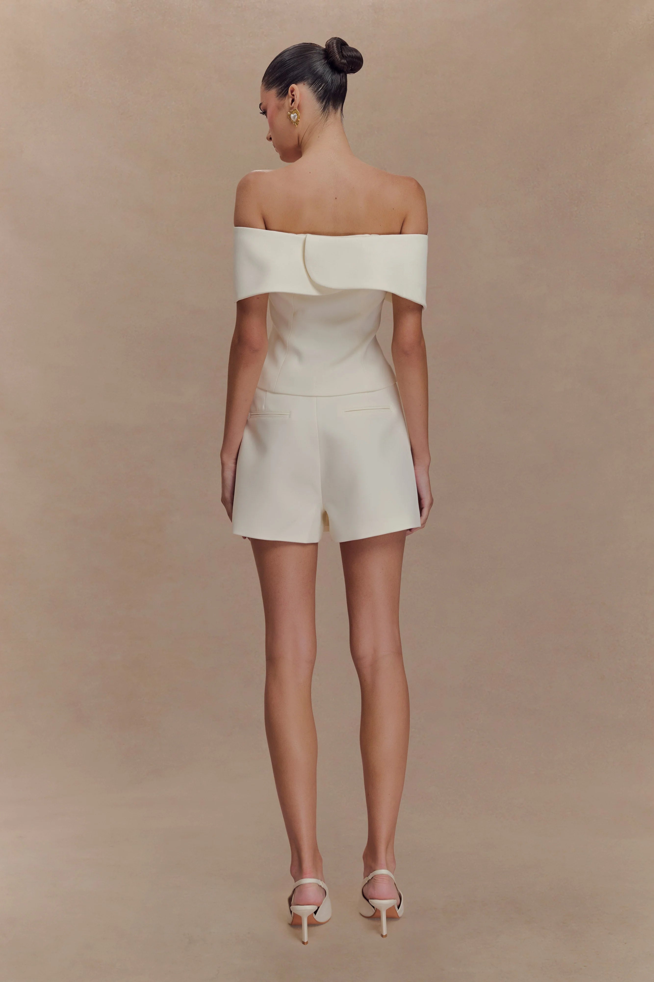 Maxime Suiting Vest - Ivory